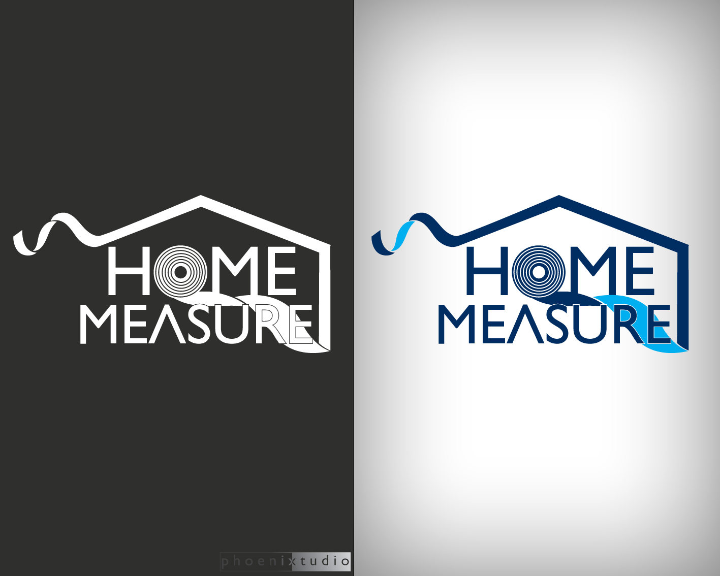 Logo Design by Electric Sparrow for Home Measure | Design #39440