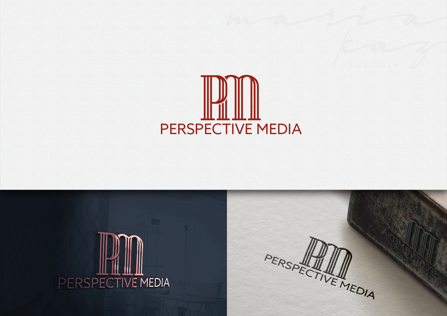 Design de Logo par maria-kaz pour Perspective Media | Design #16146425