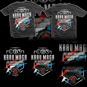 T-shirt Design by Patoxex for Kickyoufit krav Maga | Design: #16061448
