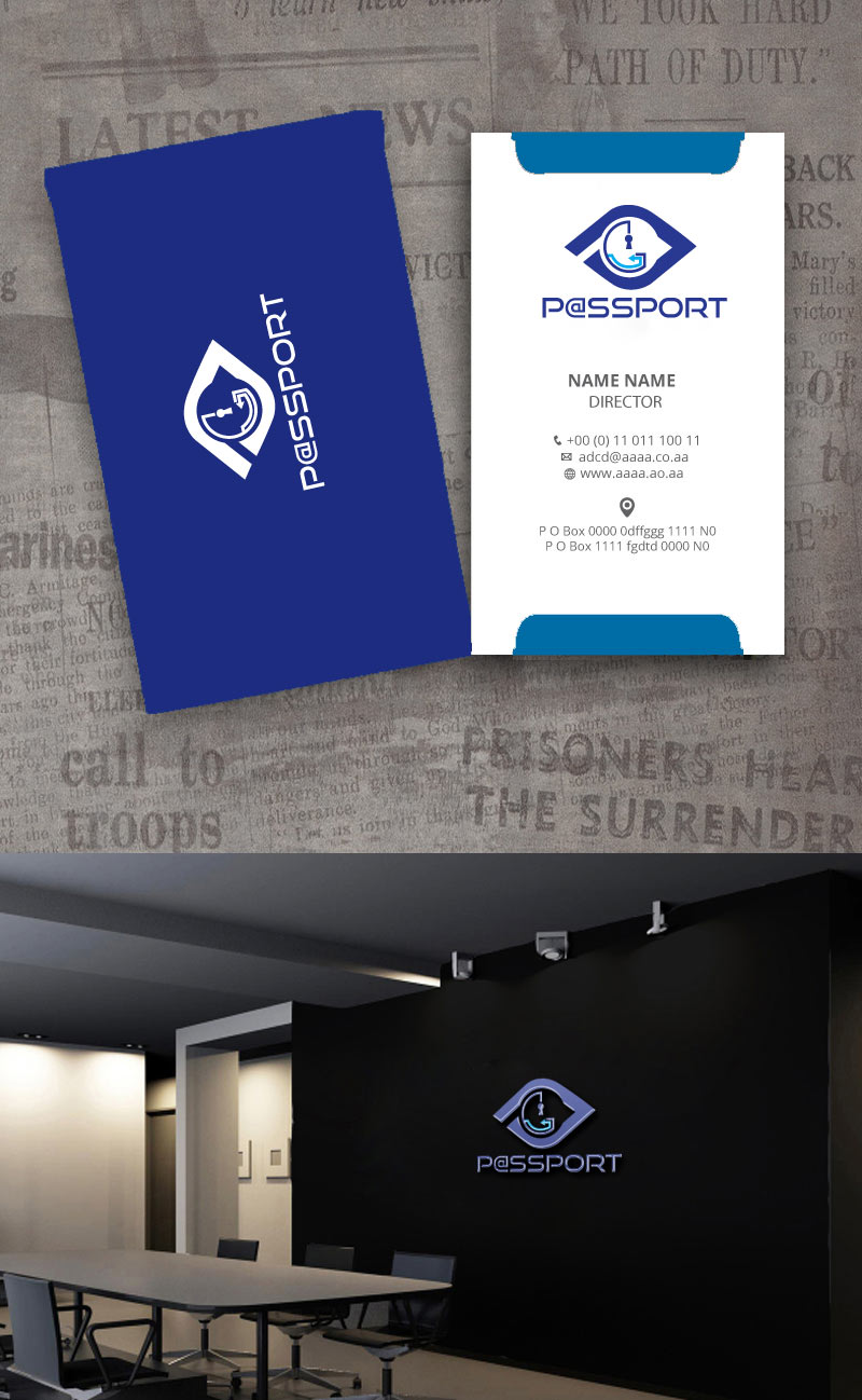 Logo-Design von zebronicgraphic für P@ssport | Design #16039925