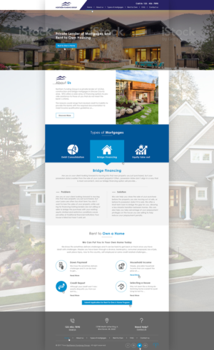 Web Design par Ved Web Services pour Northern Funding Group | Design #16010548