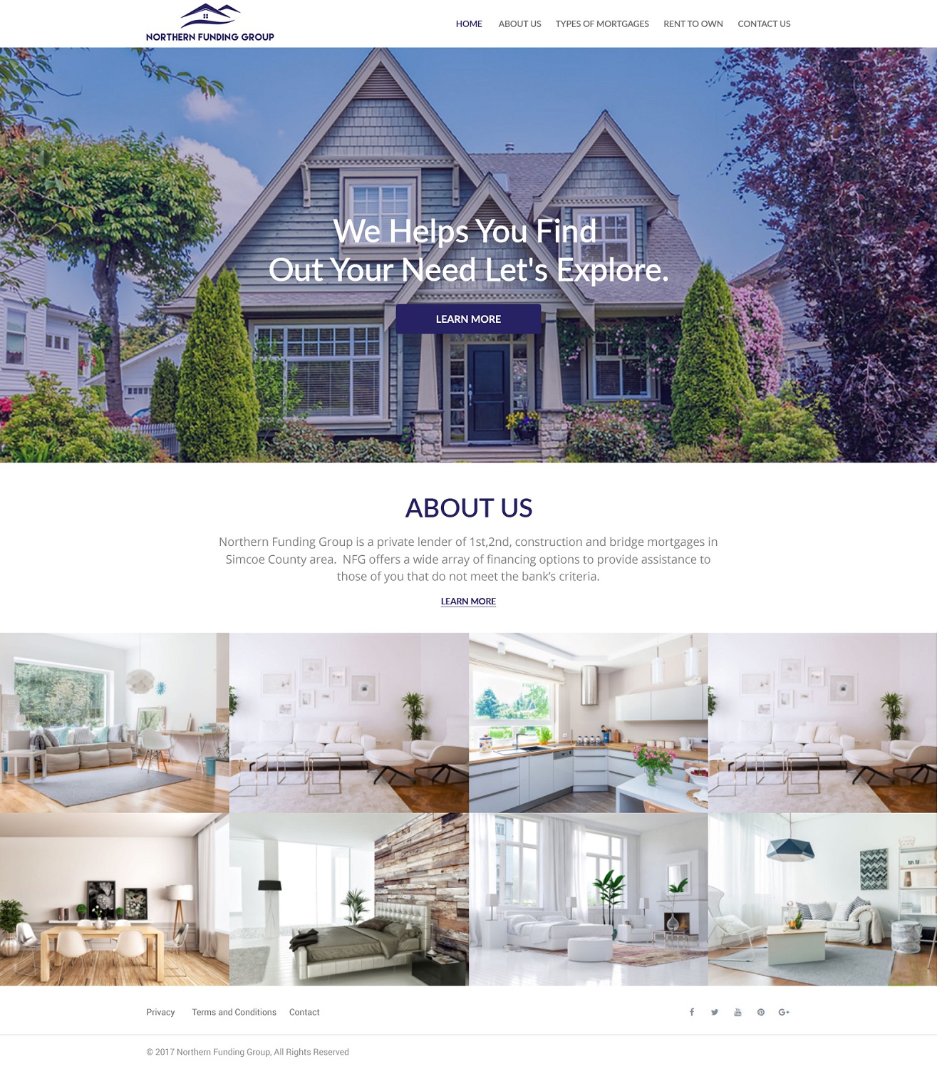 Web Design par Ayesha Khan pour Northern Funding Group | Design #16010724