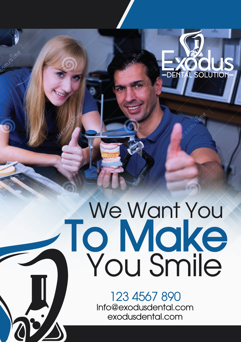 Flyer Design by Impressive Solutions for Exodus Dental Solutions | Design #16074630