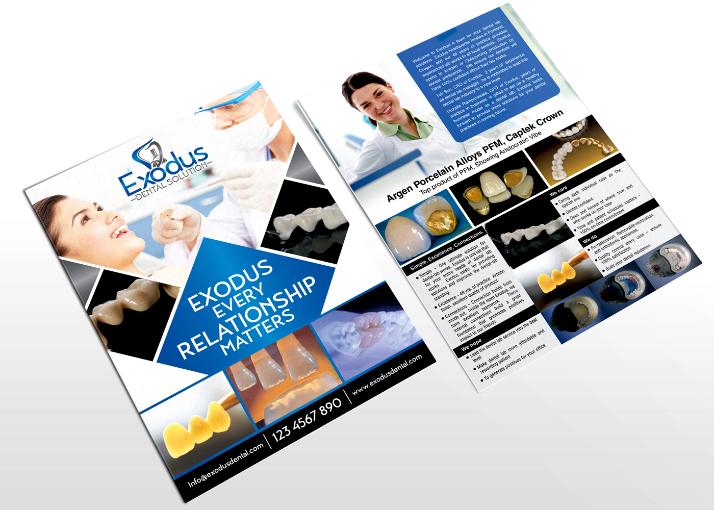 Flyer Design by Impressive Solutions for Exodus Dental Solutions | Design #16151772