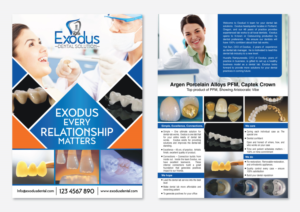 Flyer Design by Impressive Solutions for Exodus Dental Solutions | Design: #16164958
