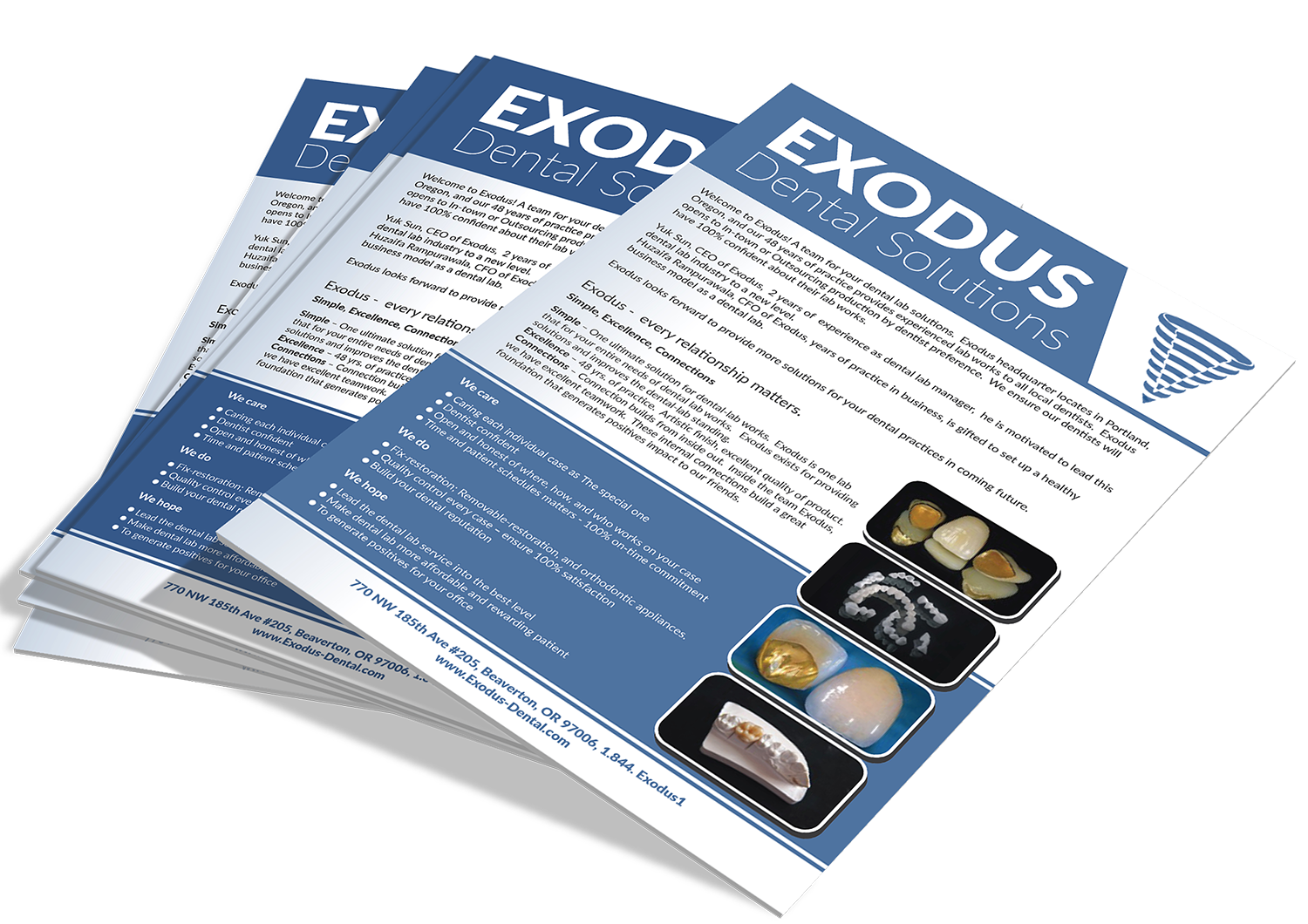 Design de Flyer par Deziners Zone pour Exodus Dental Solutions | Design #16073456
