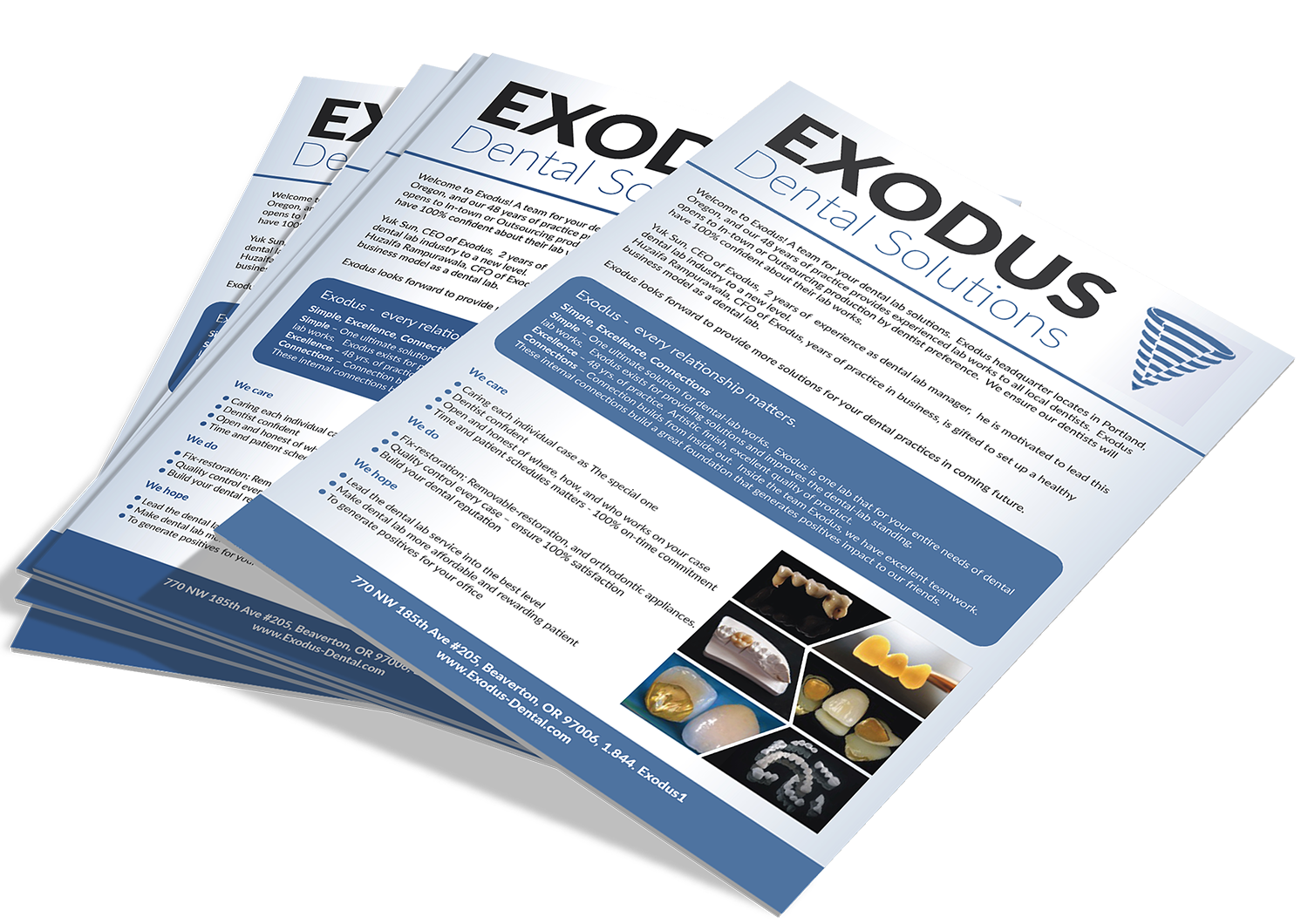 Design de Flyer par Deziners Zone pour Exodus Dental Solutions | Design #16073571