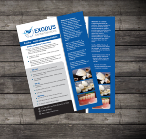 Design de Flyer par Deziners Zone pour Exodus Dental Solutions | Design : #16086510