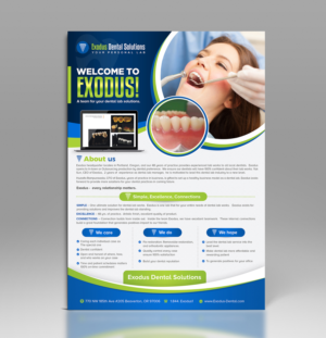 Design de Flyer par SAI DESIGNS pour Exodus Dental Solutions | Design : #16133594