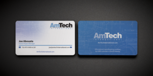 Design de Carte de Visite par Riz' pour AmTech International | Design #16151420