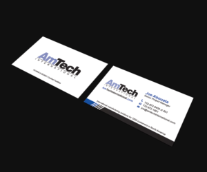 Design de Carte de Visite par JK18 pour AmTech International | Design : #16053701