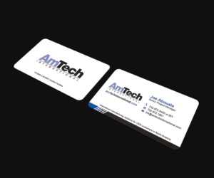 Design de Carte de Visite par JK18 pour AmTech International | Design : #16053702