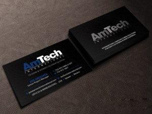 Design de Carte de Visite par Creations Box 2015 pour AmTech International | Design : #16066319