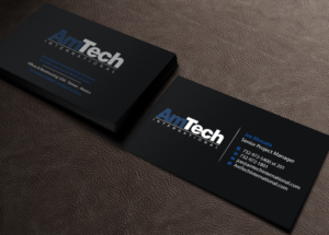 Business Card Design by Brand aid for AmTech International | Design: #16071908