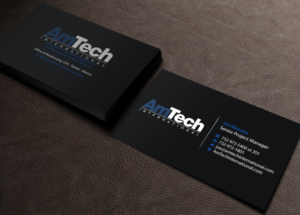 Business Card Design by Brand aid for AmTech International | Design: #16071909
