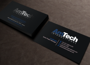 Design de Carte de Visite par Brand aid pour AmTech International | Design #16073777