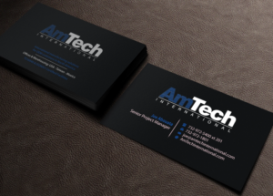 Diseño de Tarjeta de Presentación por Brand aid para AmTech International | Diseño: #16073779