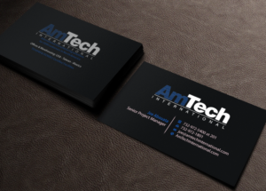 Diseño de Tarjeta de Presentación por Brand aid para AmTech International | Diseño: #16073781