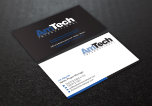 Diseño de Tarjeta de Presentación por Brand aid para AmTech International | Diseño: #16073782