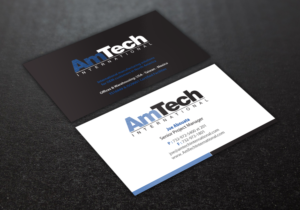 Diseño de Tarjeta de Presentación por Brand aid para AmTech International | Diseño: #16073808