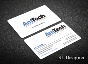 Business Card Design by SL Designer for AmTech International | Design: #16060757