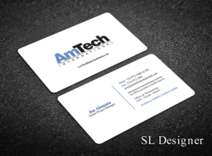 Business Card Design by SL Designer for AmTech International | Design: #16060764