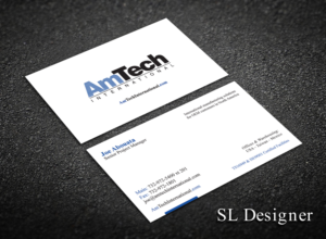 Business Card Design by SL Designer for AmTech International | Design: #16060765