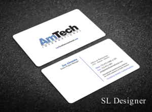Business Card Design by SL Designer for AmTech International | Design: #16060771