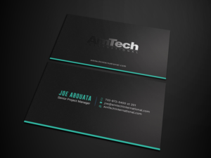 Business Card Design by Graphic Flame for AmTech International | Design: #16066829