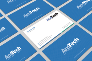 Business Card Design by Graphic Flame for AmTech International | Design: #16066851