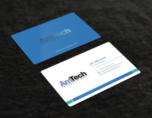 Business Card Design by Graphic Flame for AmTech International | Design: #16066853