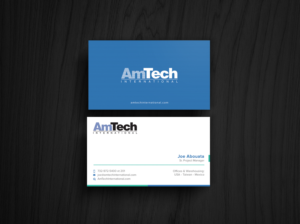 Business Card Design by Graphic Flame for AmTech International | Design: #16066858