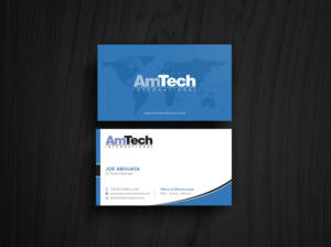 Business Card Design by Graphic Flame for AmTech International | Design: #16066869