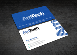 Business Card Design by design_C. for AmTech International | Design: #16109239