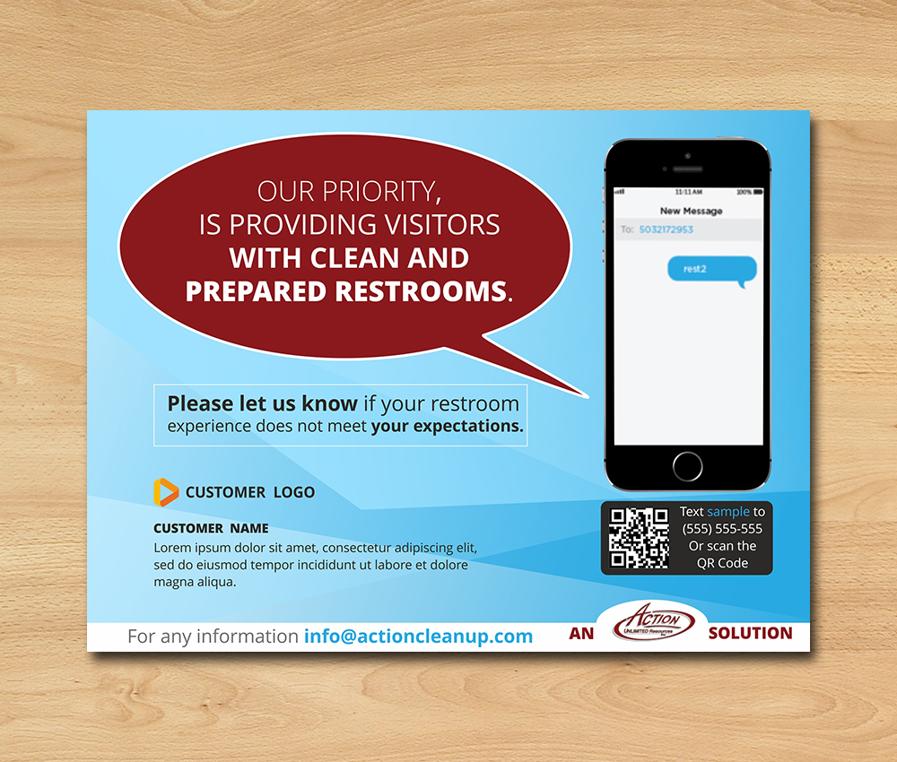 Diseño de Señalética por ecorokerz para Action Unlimited Resources Inc. | Diseño #15995654