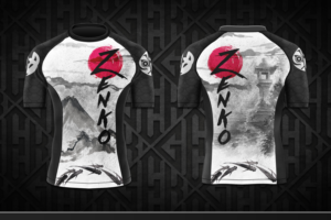 Japanese Style Short Sleeve Compression Shirt