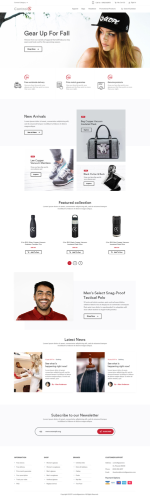 Web Design by dribbble