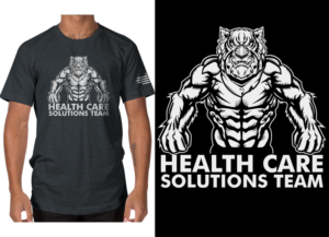 Cartoon Tiger T-shirt Design for Company Team | T-shirt Design by cithuwill
