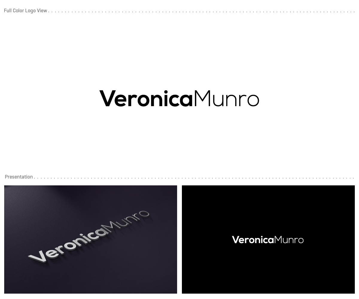 Logo Design by VisualFlava for Veronica Munro | Design #2624628