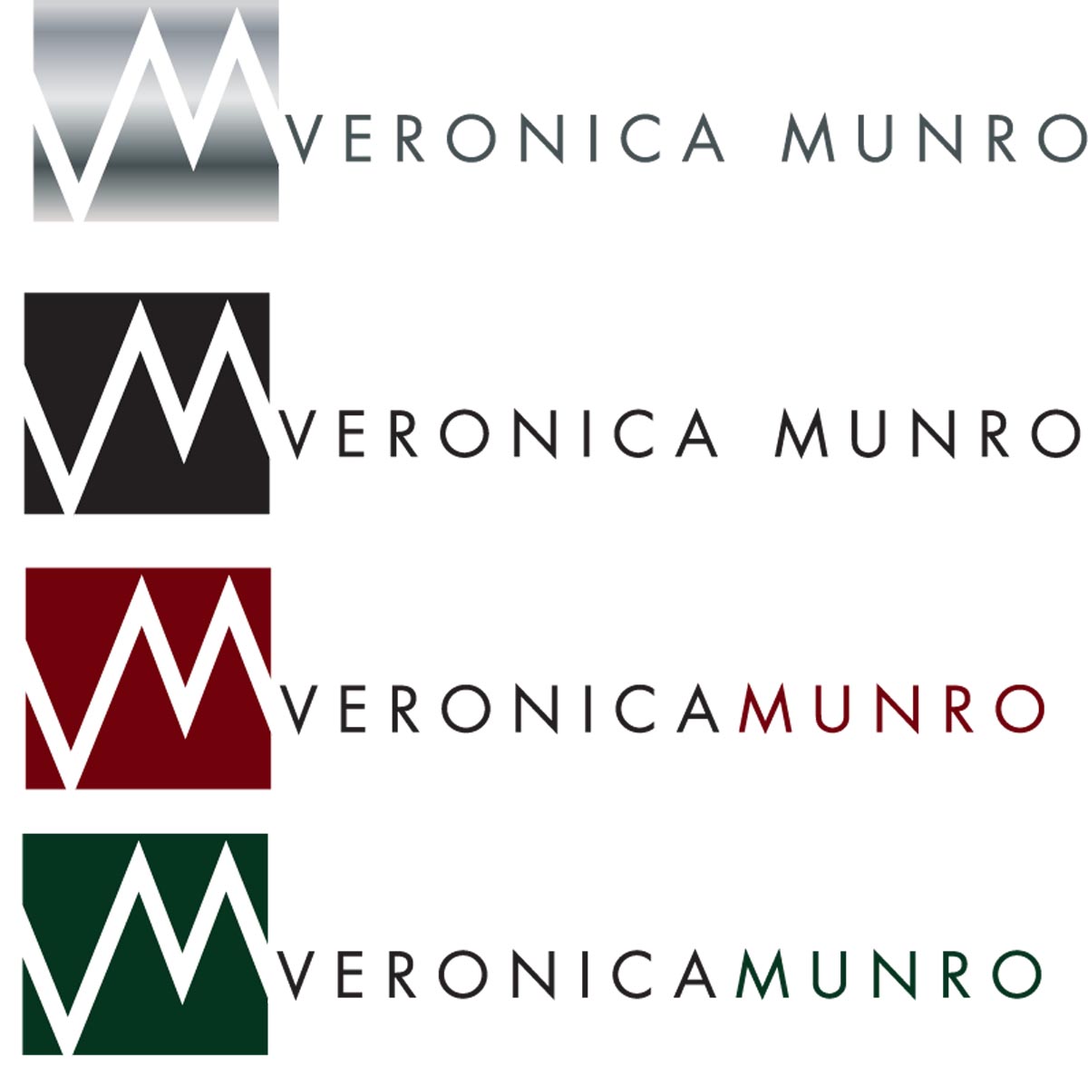 Logo Design by ZinTech for Veronica Munro | Design #2653741