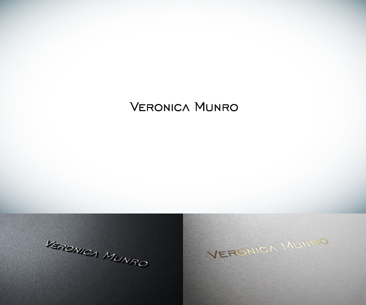 Logo Design by Rodrigo Porfiro for Veronica Munro | Design #2634047
