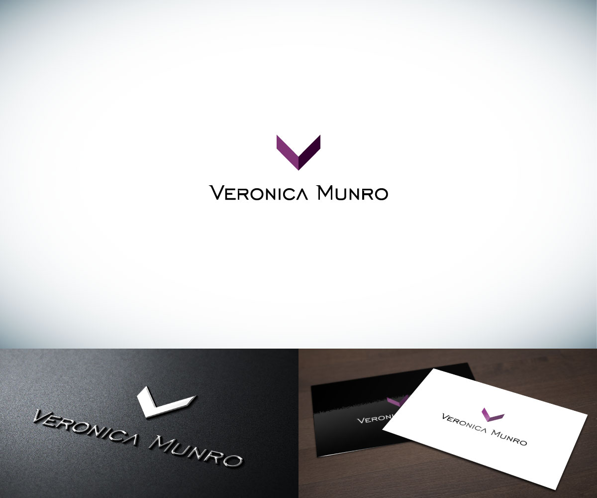 Logo Design by Rodrigo Porfiro for Veronica Munro | Design #2689082