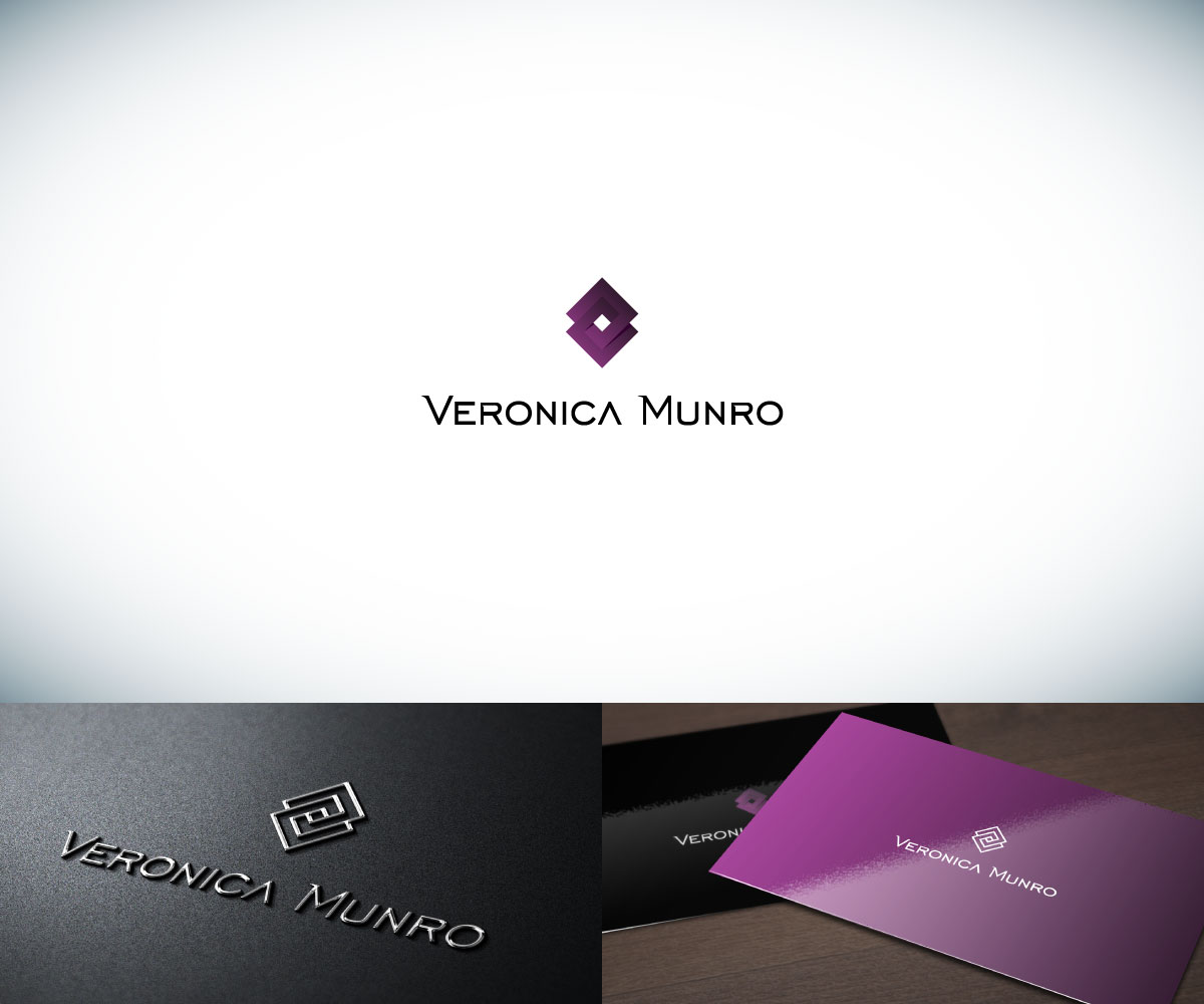 Logo Design by Rodrigo Porfiro for Veronica Munro | Design #2693472