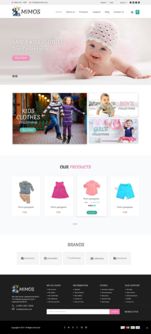 Web Design by pb for this project | Design: #16010709