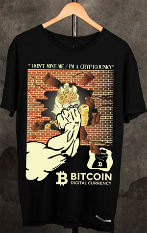 the best bitcoin t-shirts on the planet!!! | Diseño de Camiseta por BABLEO