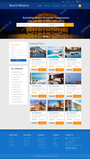 Web-Design von pb für SearchMinistry | Design: #16021879