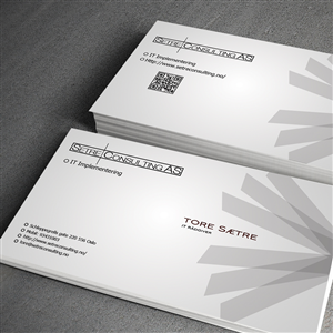 Business Card Design by junaid ahmad for Setre Consulting as | Design: #2667991