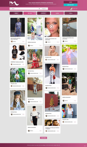 Web Design par pb pour Madaísh | Design : #16010640