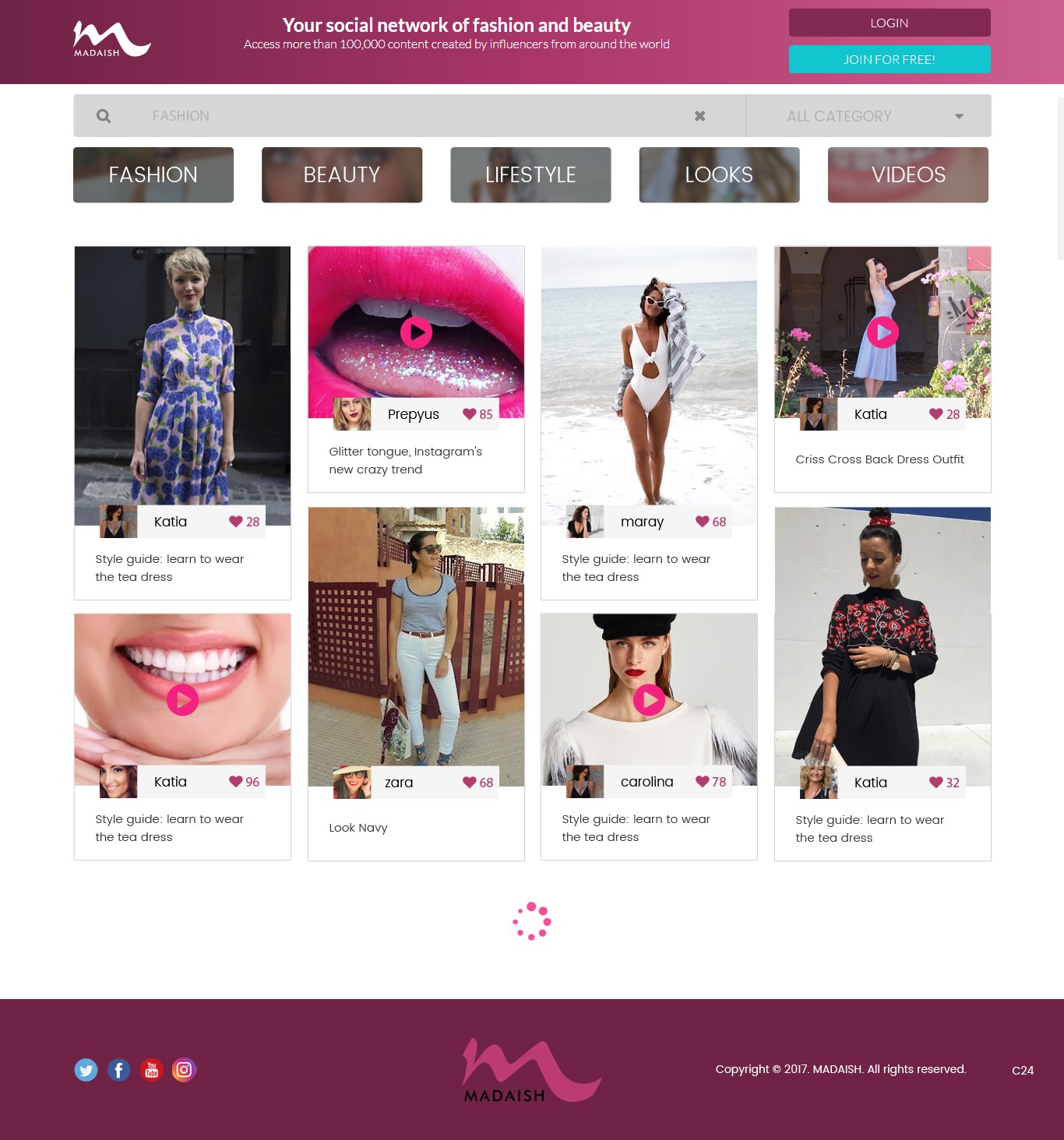 Web Design par pb pour Madaísh | Design #16010641