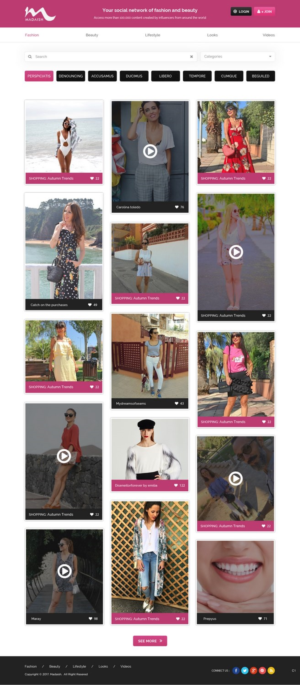 Web Design par pb pour Madaísh | Design : #16010663